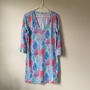 Lilly Pulitzer Coral Dress Sz M